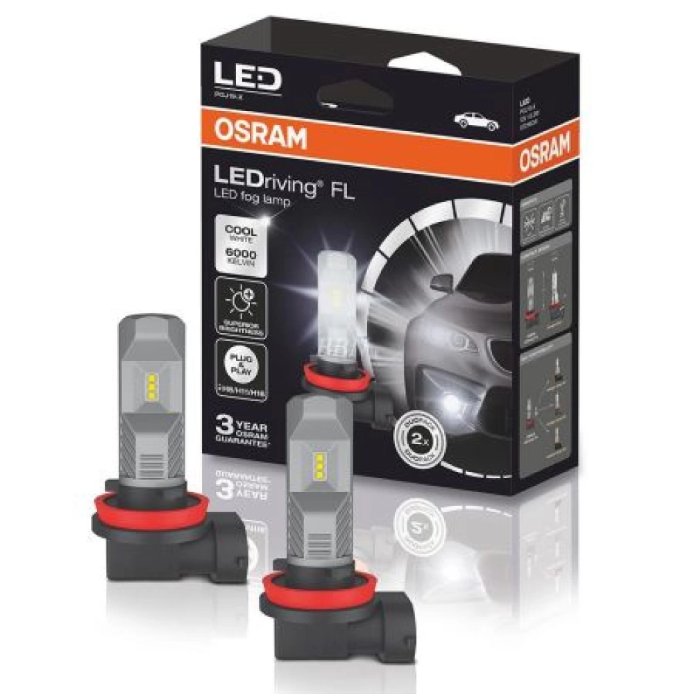 SET BECURI LED OSRAM H8/H11/H16