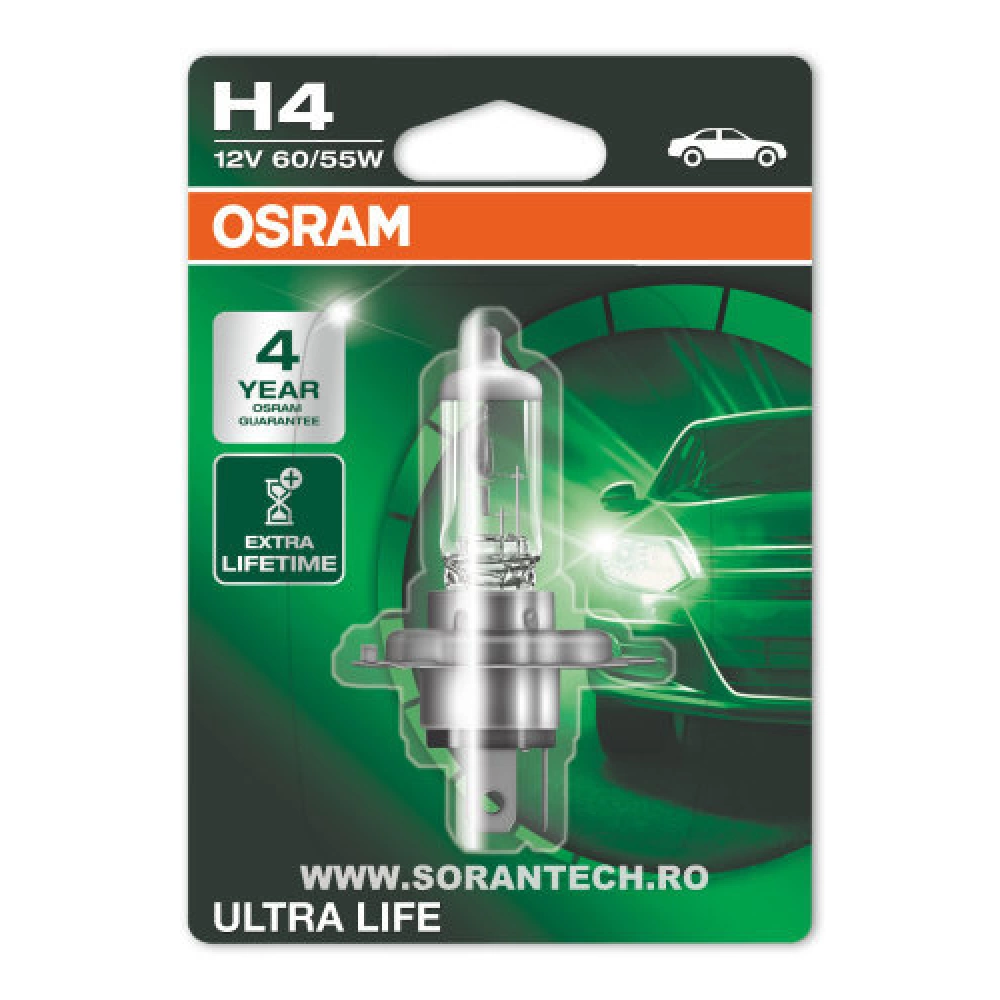 BEC OSRAM 1X H4 ULTRA LIFE