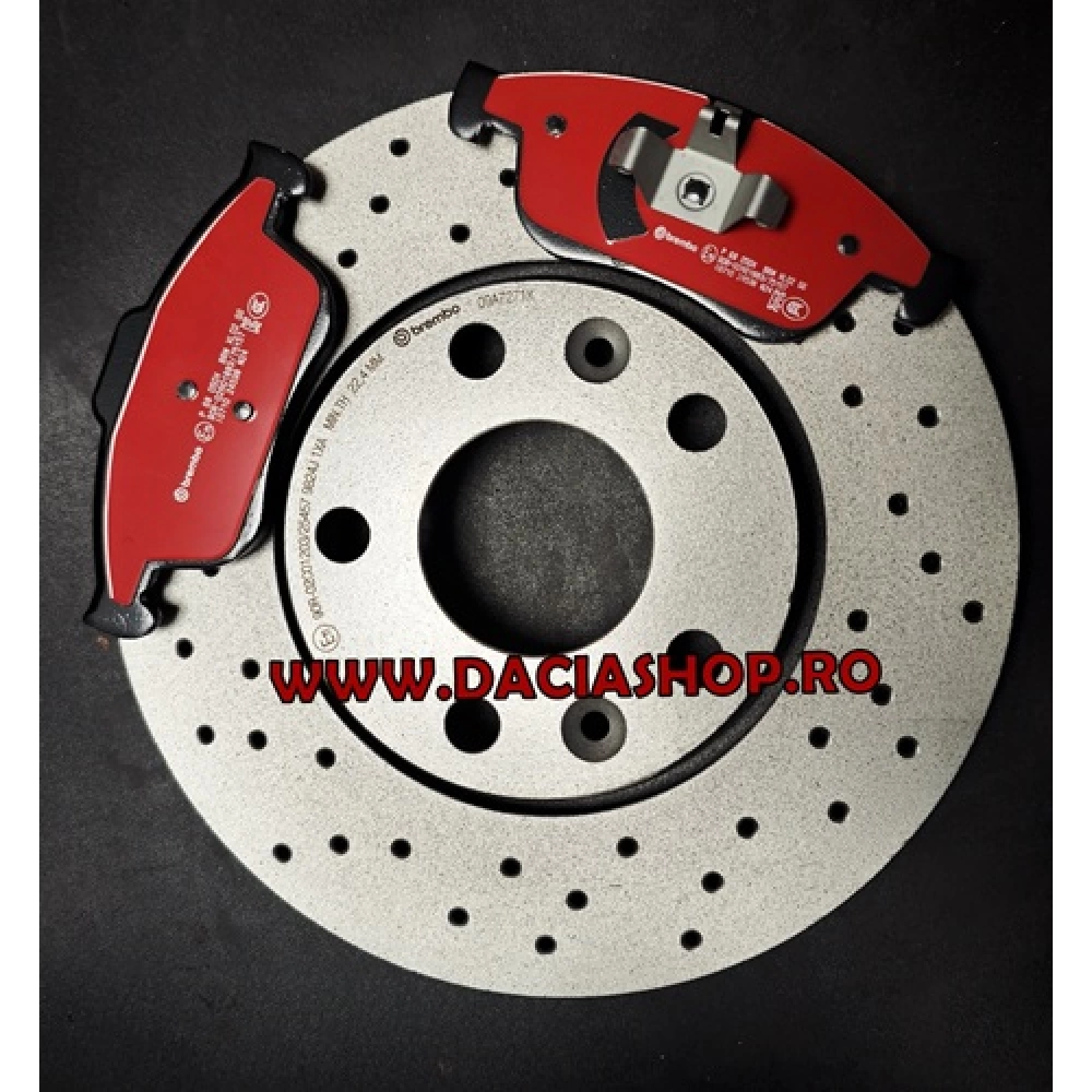PACHET BREMBO UPGRADE FRANE DUSTER 1/2