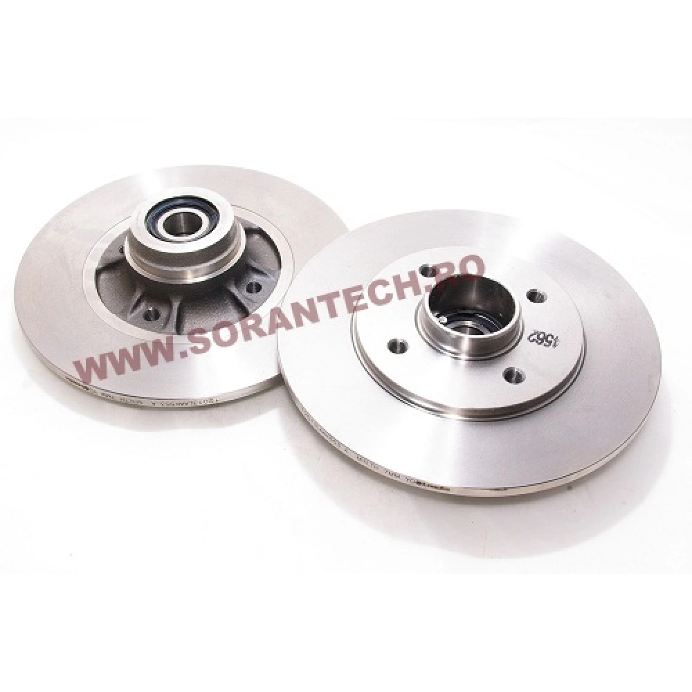 SET DISCURI BREMBO CU RULMENTI MEGANE 1