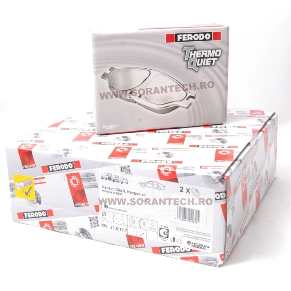 PACHET FRANE THERMOQUIET LOGAN DCI / 16V