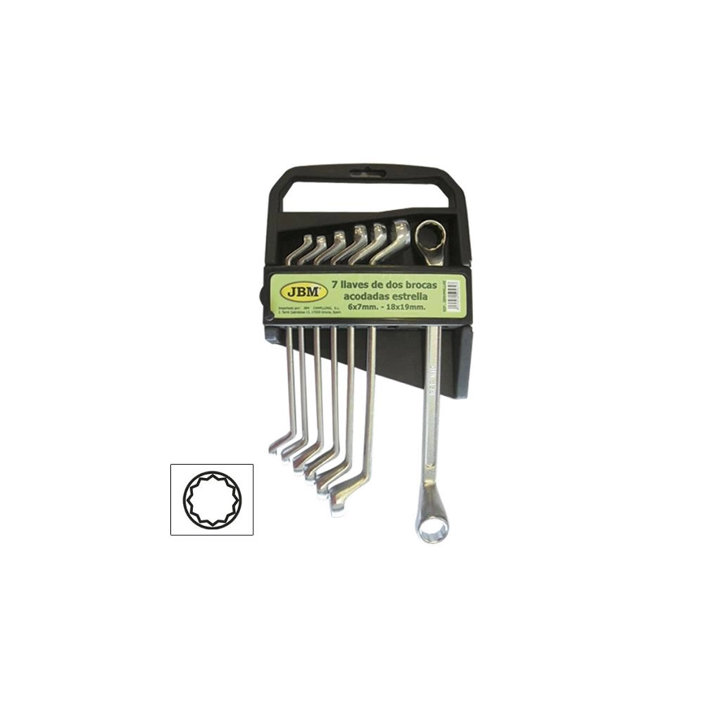 SET DE 7 CHEI INELARE CU COT JBM