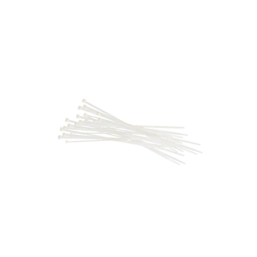 COLIERE NYLON ALBE 2.5*200 MM SET 100 BUC