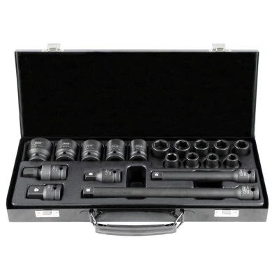 SET DE 14 TUBULARE DE IMPACT SCURTE 1/2` JBM