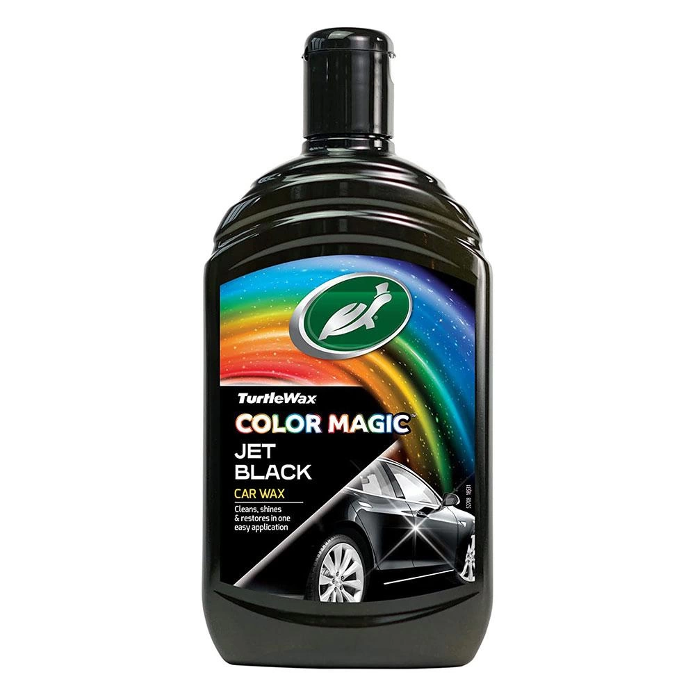 PASTA POLISH 3 IN 1 COLOR MAGIC JET BLACK WAX 500ML TURTLE WAX