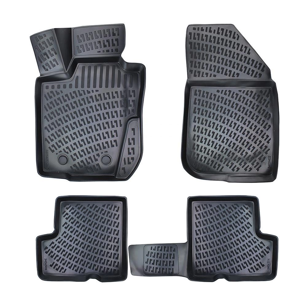 SET COVORASE AUTO CAUCIUC UMBRELLA PENTRU DACIA DUSTER (HM) (CU SPATIU DEPOZITARE SUB SCAUN SOFER) 2018-2024