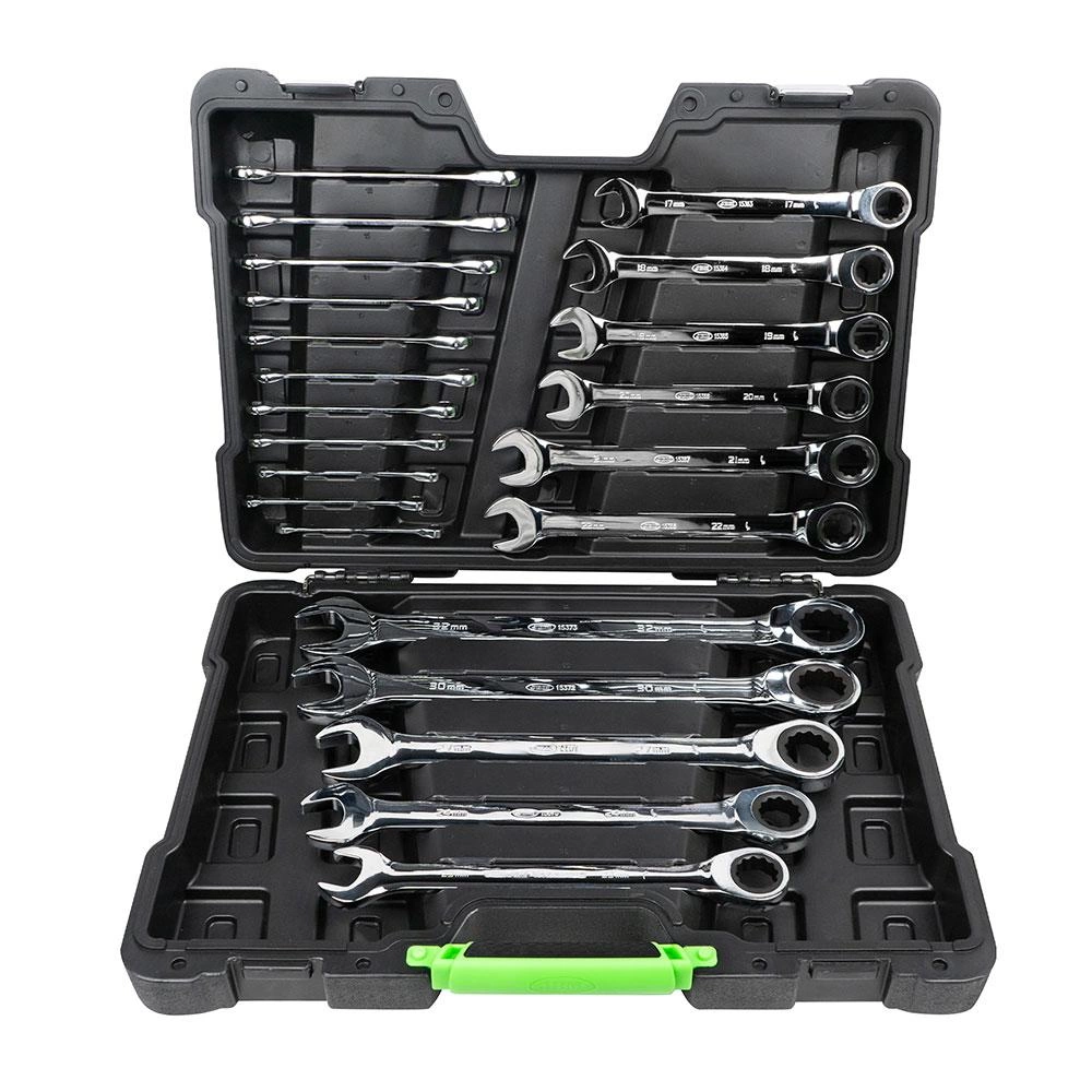 SET DE 22 CHEI COMBINATE CU RATCHET