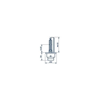 BEC XENON 85V D2S 4000 K NARVA