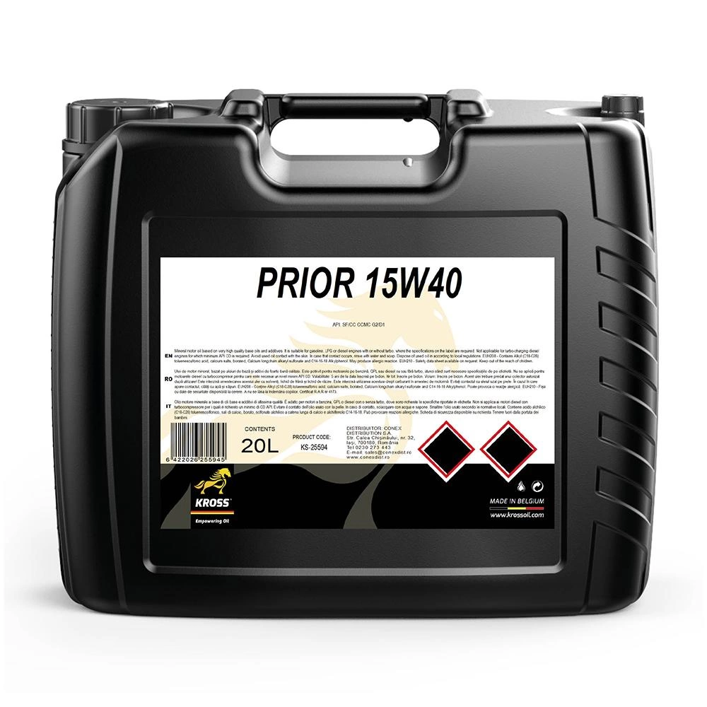KROSS PRIOR 15W40 - 20L
