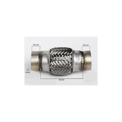 RACORD FLEXIBIL OUTER BRAID (A) 45X100 MM