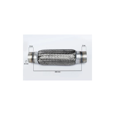 RACORD FLEXIBIL OUTER BRAID (A) 45X200 MM