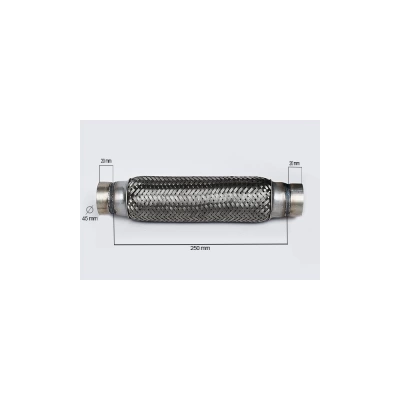 RACORD FLEXIBIL OUTER BRAID (A) 45X250 MM