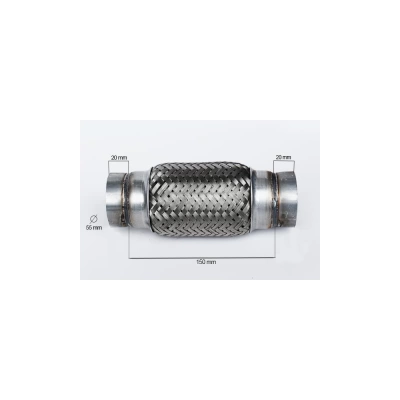RACORD FLEXIBIL OUTER BRAID (A) 55X150 MM