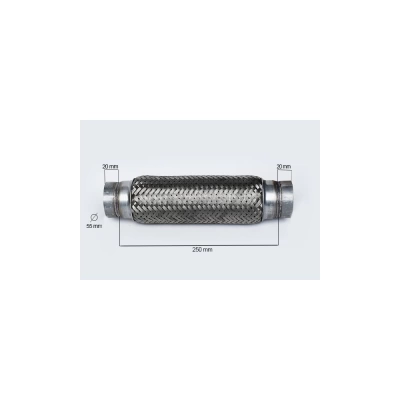 RACORD FLEXIBIL OUTER BRAID (A) 55X250 MM