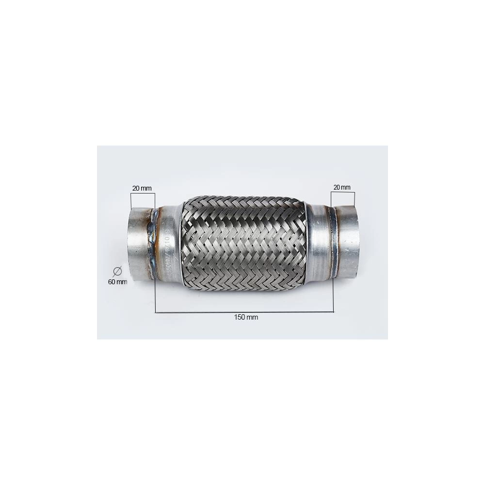 RACORD FLEXIBIL OUTER BRAID (A) 60X150 MM