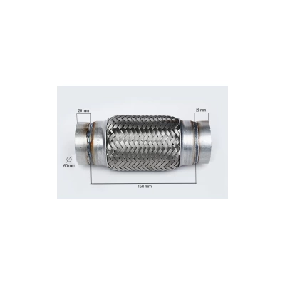 RACORD FLEXIBIL OUTER BRAID (A) 60X150 MM