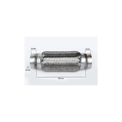 RACORD FLEXIBIL OUTER BRAID (A) 60X200 MM