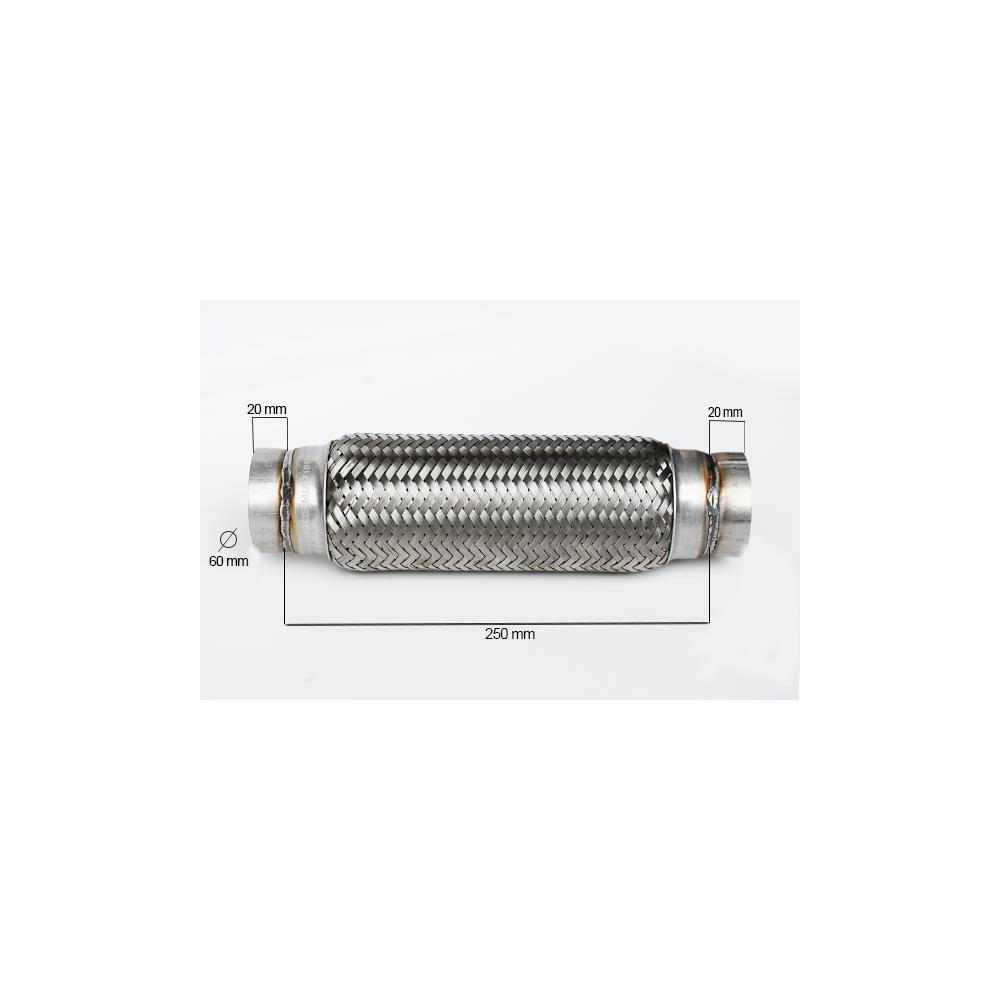 RACORD FLEXIBIL OUTER BRAID (A) 60X250 MM