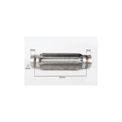 RACORD FLEXIBIL OUTER BRAID (A) 60X250 MM