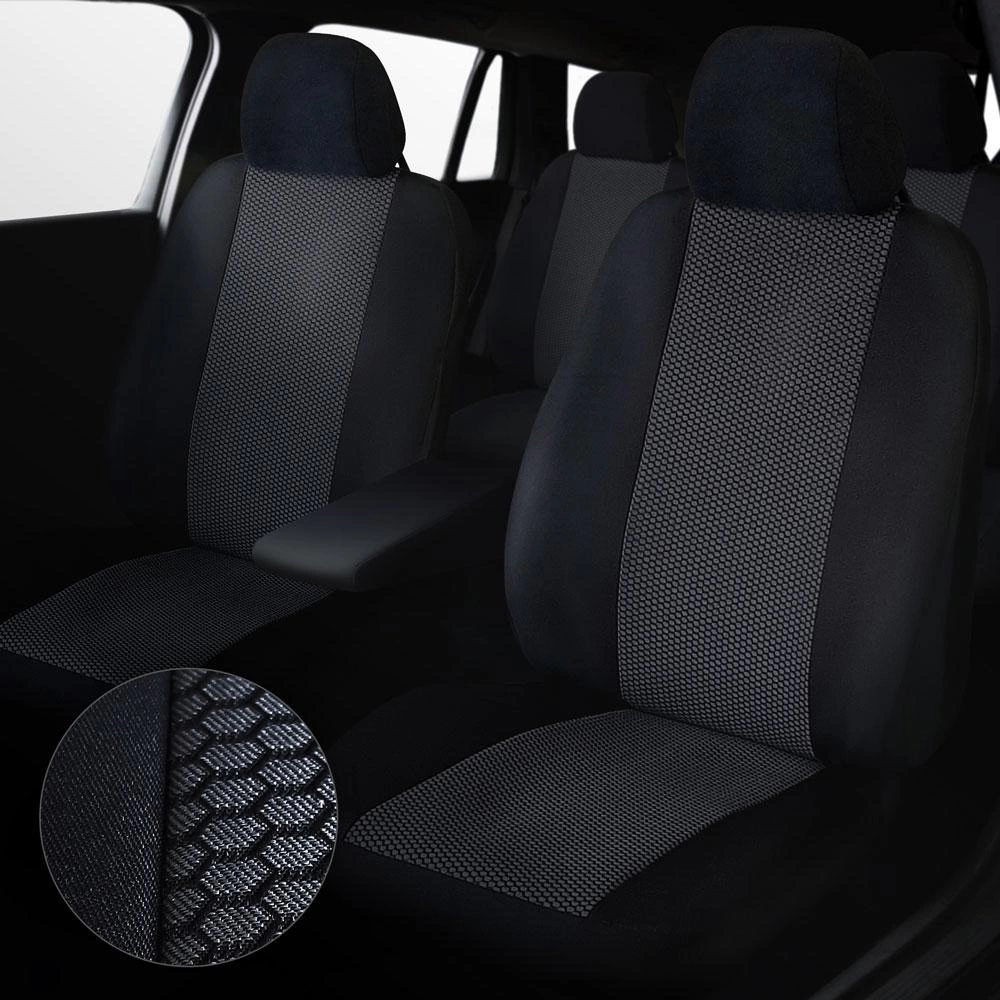 SET HUSE SCAUN FIT UMBRELLA PENTRU DACIA LOGAN 2 (2012-2020) (BANCHETA FRACTIONATA)