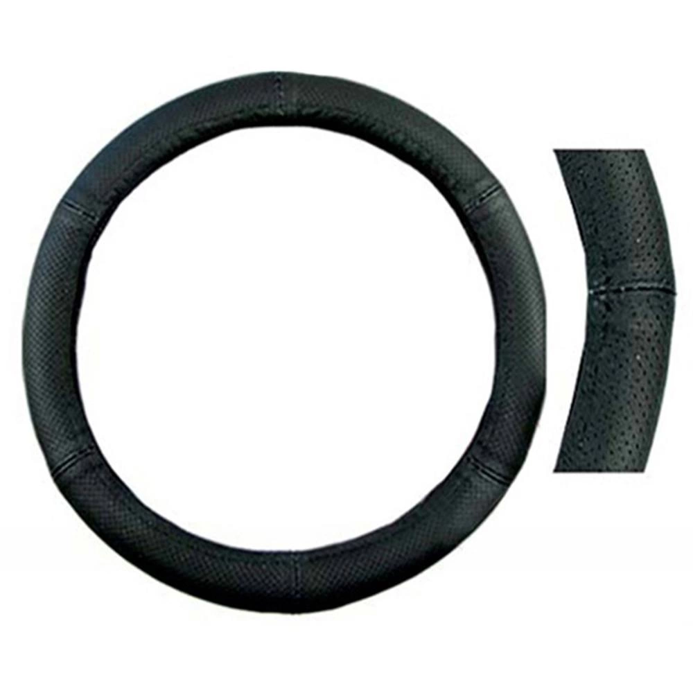HUSA VOLAN PIELE NATURALA NEGRU 39-41 CM