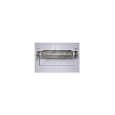 RACORD FLEXIBIL INNER & OUTER BRAID (B) 50X300 MM