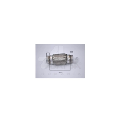 RACORD FLEXIBIL INNER & OUTER BRAID (B) 55X150 MM