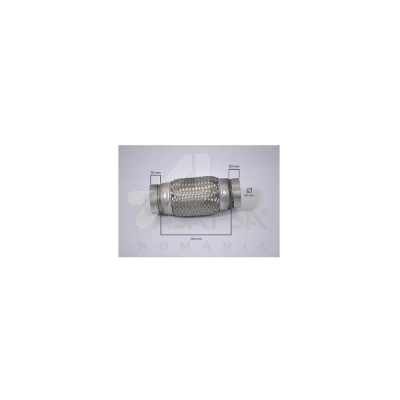 RACORD FLEXIBIL INNER & OUTER BRAID (B) 60X150 MM