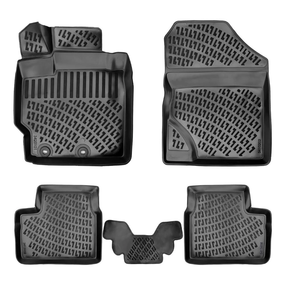 SET COVORASE AUTO CAUCIUC UMBRELLA PENTRU TOYOTA YARIS (XP90) II 2005-2013