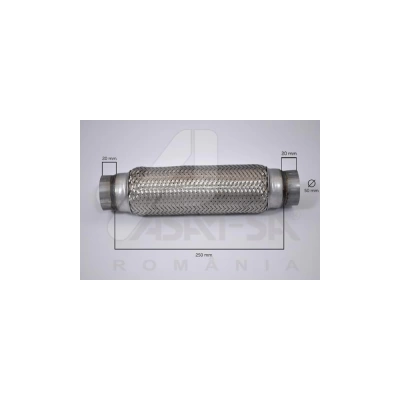 RACORD FLEXIBIL INNER & OUTER BRAID (B) 50x250 MM