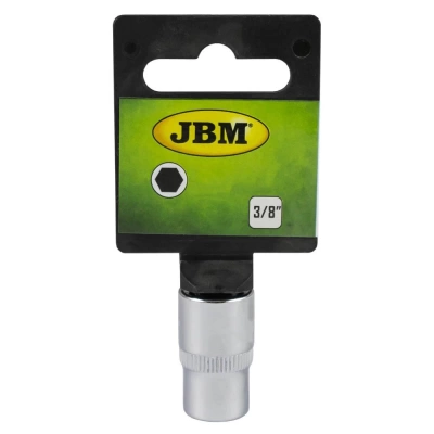 TUBULARA HEXAGONALA CROMATA 3/8` 18 MM JBM