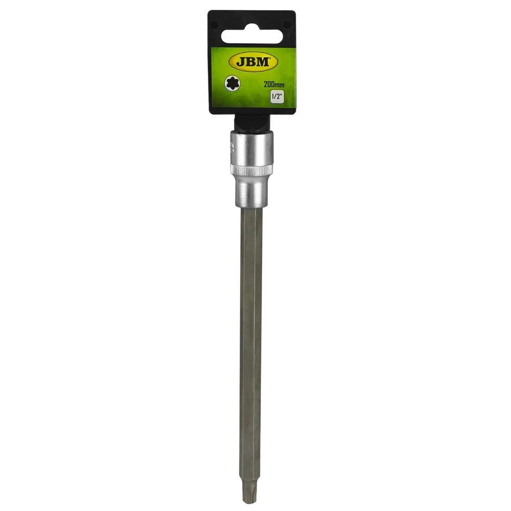 TUBULARA 1/2` CU BIT TORX EXTRALUNG 200 MM T60 JBM