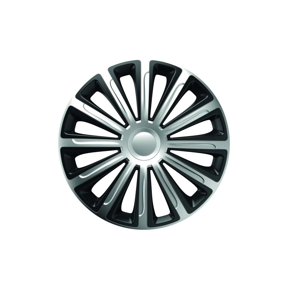 SET CAPACE ROTI 16` SILVER&BLACK TREND