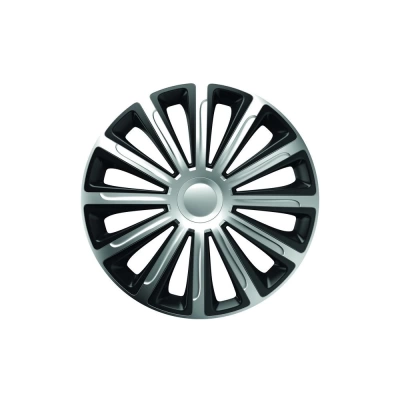 SET CAPACE ROTI 16` SILVER&BLACK TREND