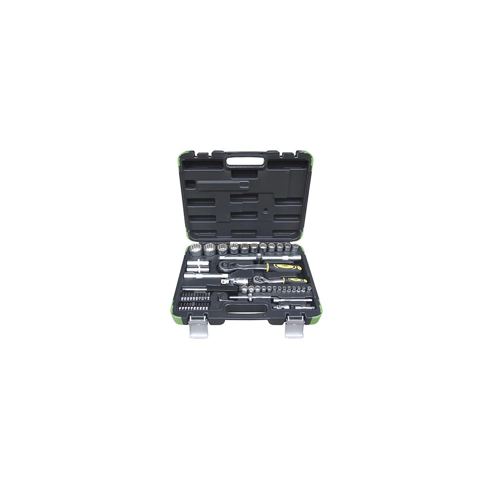 TRUSA CHEI TUBULARE SPLINE DE 1/2` SI 1/4` CU 61 PIESE JBM