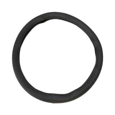 HUSA VOLAN PIELE ECOLOGICA PERFORATA NEGRU 44-48 CM UMBRELLA
