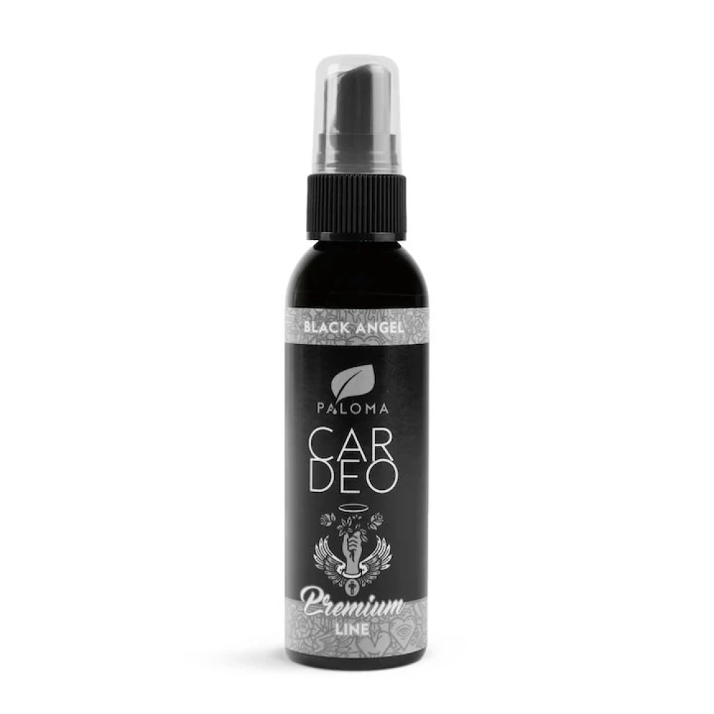 Odorizant auto Paloma Car Deo Spray Premium Black Angel 65ml