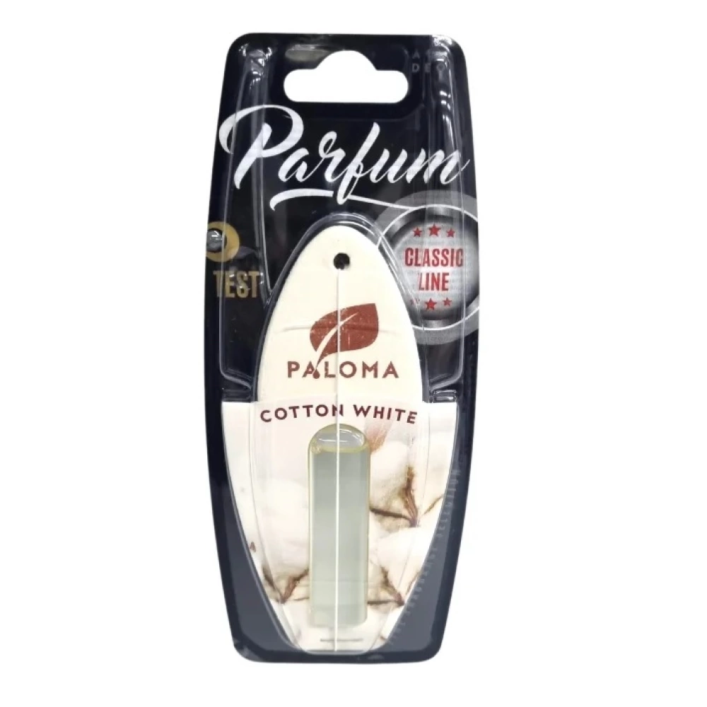 Odorizant auto Paloma Parfum Cotton White 5ml
