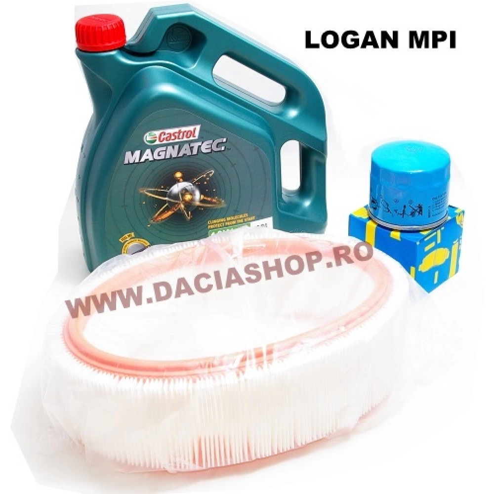 PACHET REVIZIE LOGAN CASTROL 10W40