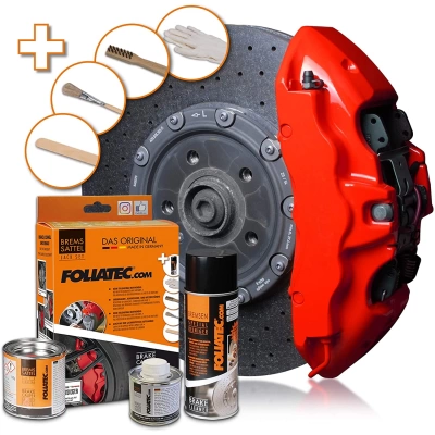 SET VOPSEA ETRIERE / TAMBURI / MOTOR FOLIATEC ROSU PERFORMANCE