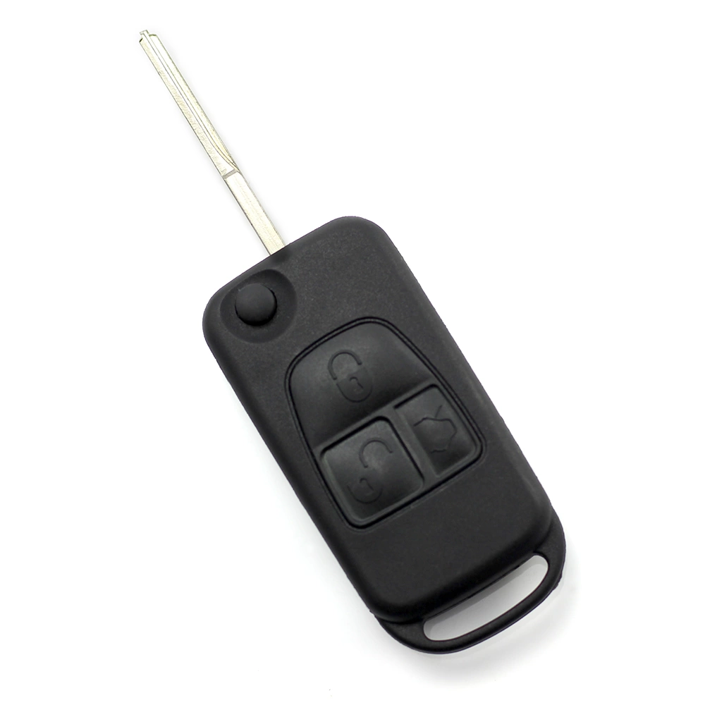 Mercedes Benz - Carcasa tip cheie briceag cu 3 butoane, lama 2 